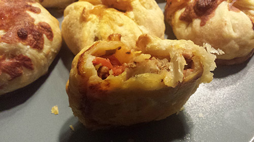 Bolognese-bladerdeeghapjes